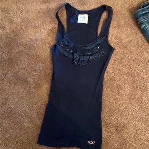Navy blue tank top